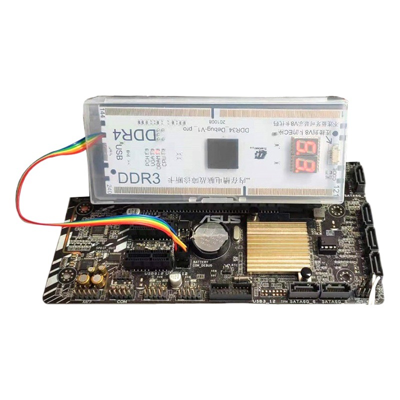 Desktop laptop motherboard Tarjeta de diagnóstico tarjeta de prueba de interfaz de memoria DEBUG \ LPC \ DDR3 \ DDR4