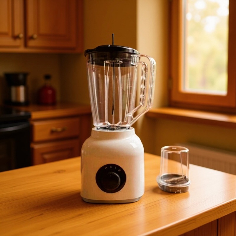 High-Quality Curved Food Processor 1.5L+0.5L Blender Food Processor Baby Food Maker