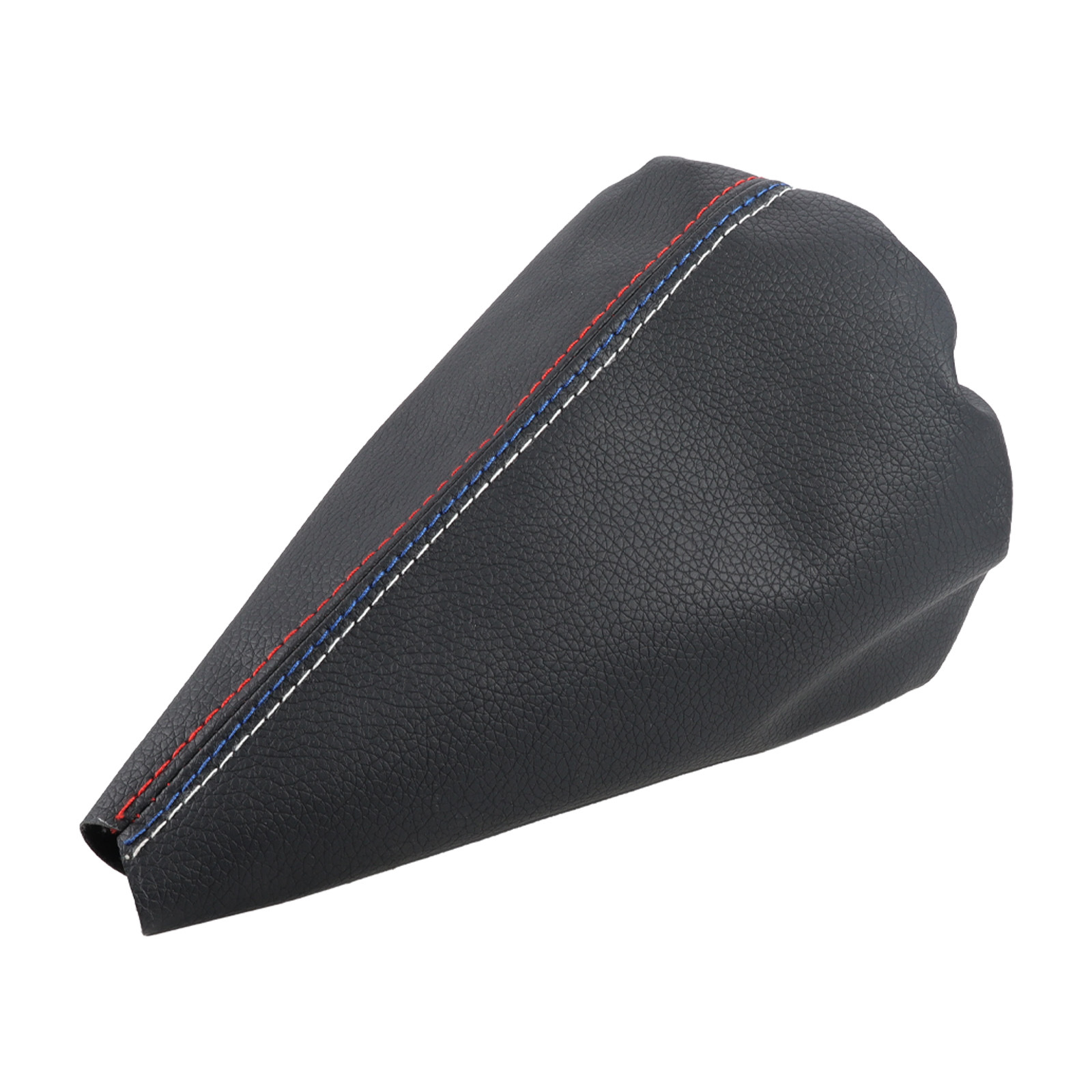 Suitable for Bmw Three-Line Car Gear Shift Handle Cover, Handbrake Cover Accessories, High-Quality Leather Gear Shift Dust Cover