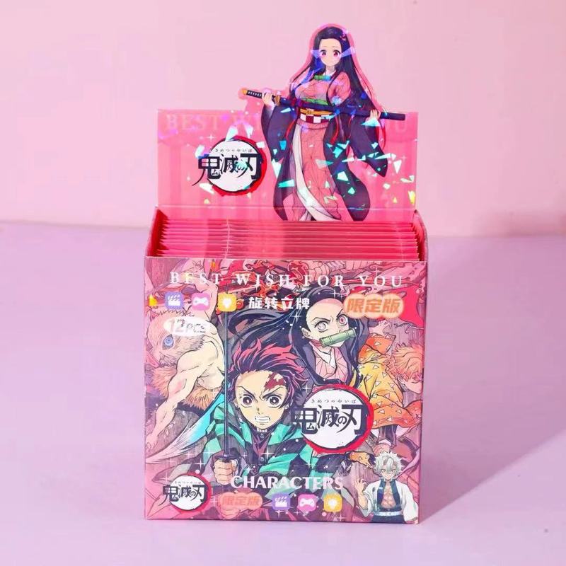 新しいラブブ回転スタンドクリエイティブかわいいブラインドボックスLABUBUアクリルデスクトップ装飾品子供のギフト|undefined