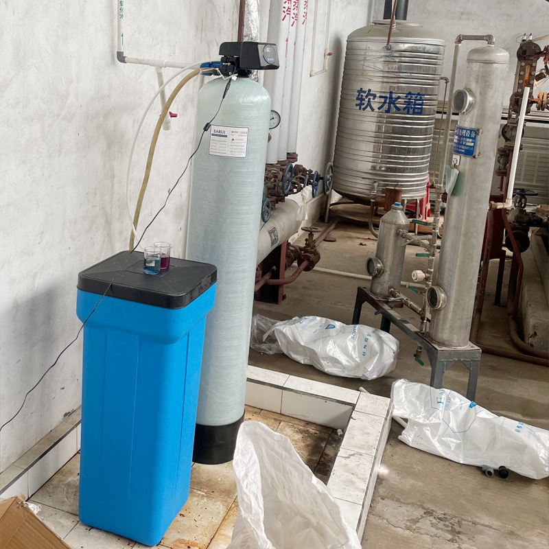 1t/h全自动软水机设备去除水垢净化水源 家用软水机降低水质硬度