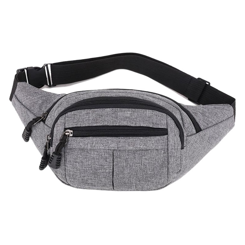 Fábrica al por mayor nuevo bolso de la cintura de los hombres al aire libre multi-funcional impermeable bolsa de mensajero coreano casual bolso de pecho de las mujeres moda