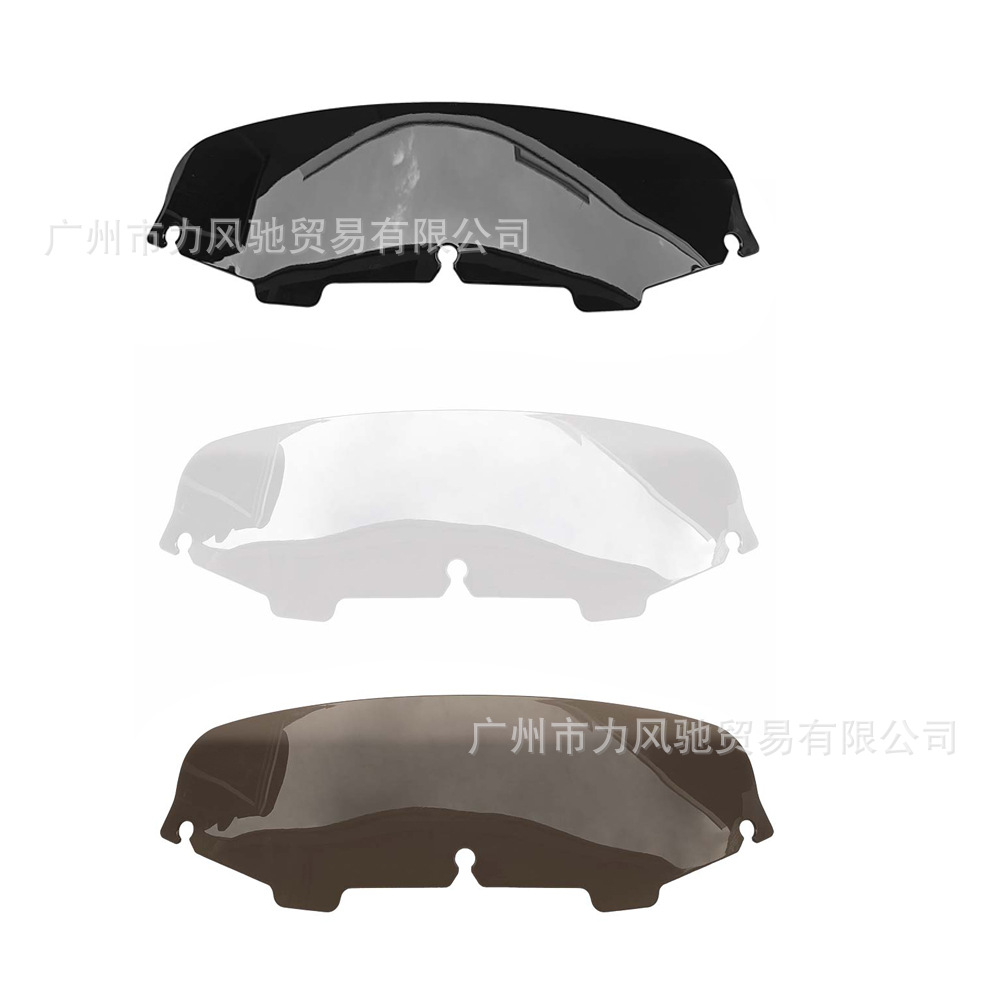 Para accesorios de motocicleta Harley Gliding Fairing Windshield 5 pulgadas para parabrisas plano 97 - 13