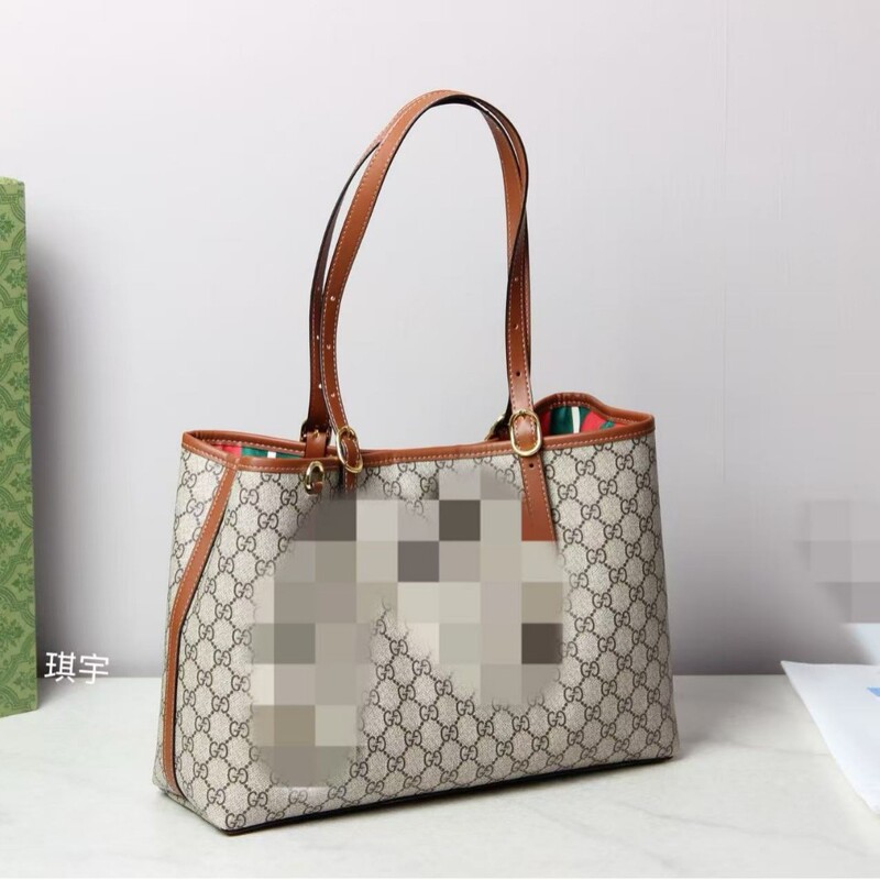 G-brand shopping bag, handbag, extra-large capacity, durable, stylish, versatile tote bag for women, exclusively for cross-border export