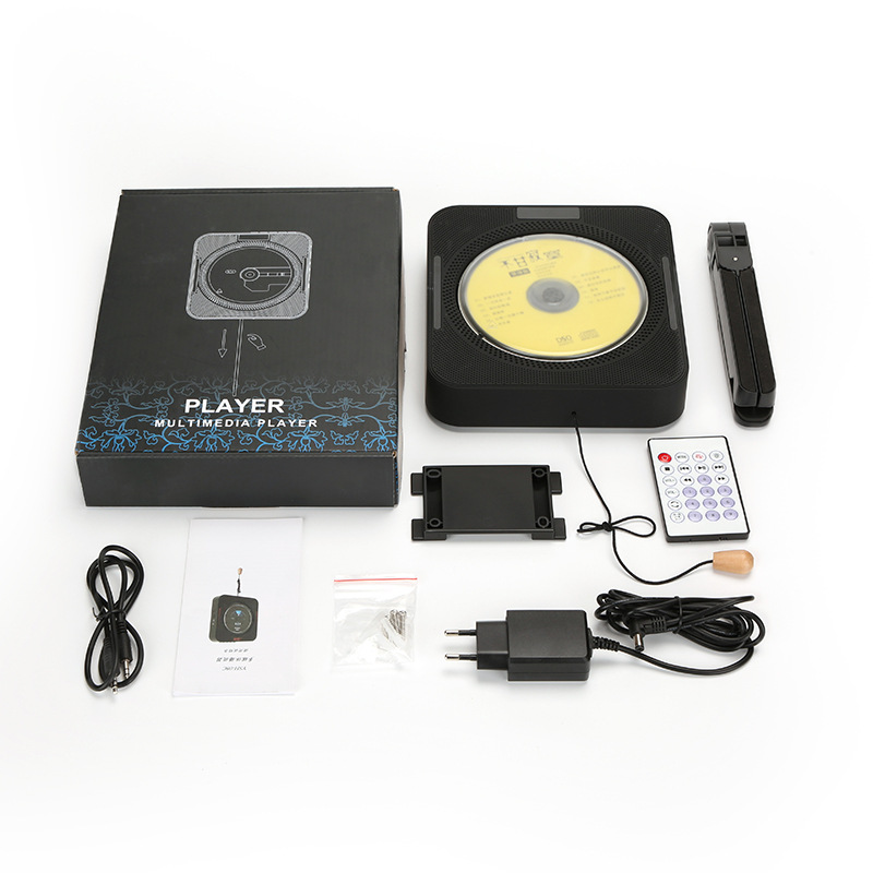 多色壁挂CD机家用蓝牙音箱复读机随身听收音光盘学习机CD机播放器