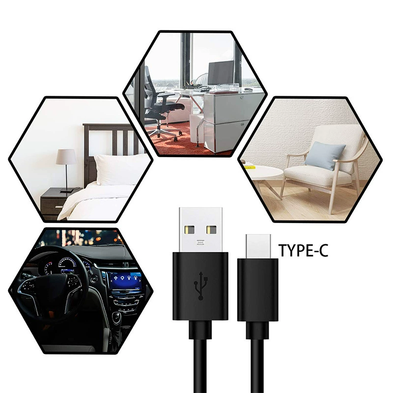 Factory direct selling USB3.0Gen1 bold line usb to Type-C 5Gbps high-speed hard disk data cable 3A