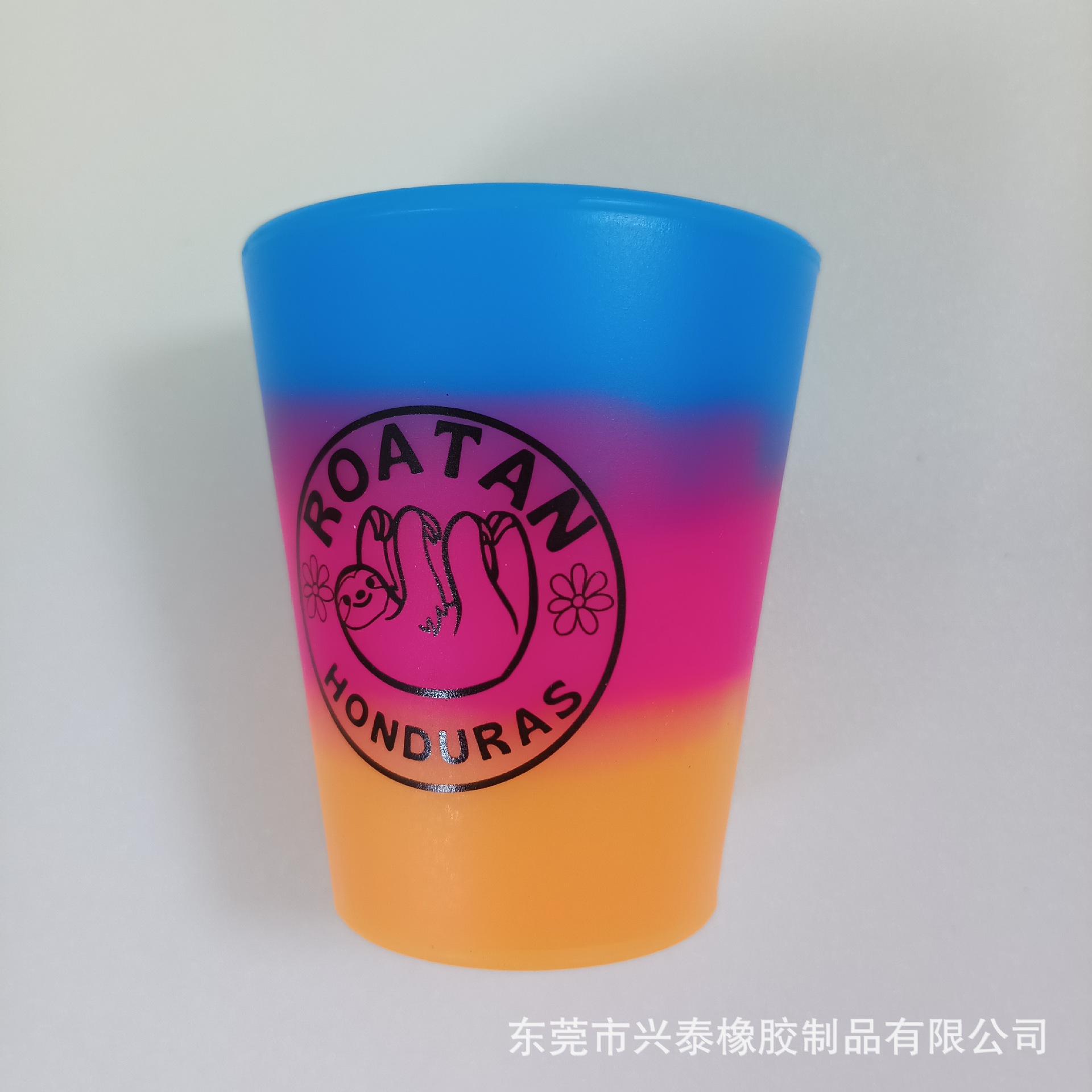 블루, 핑크, 오렌지를 섞어보세요