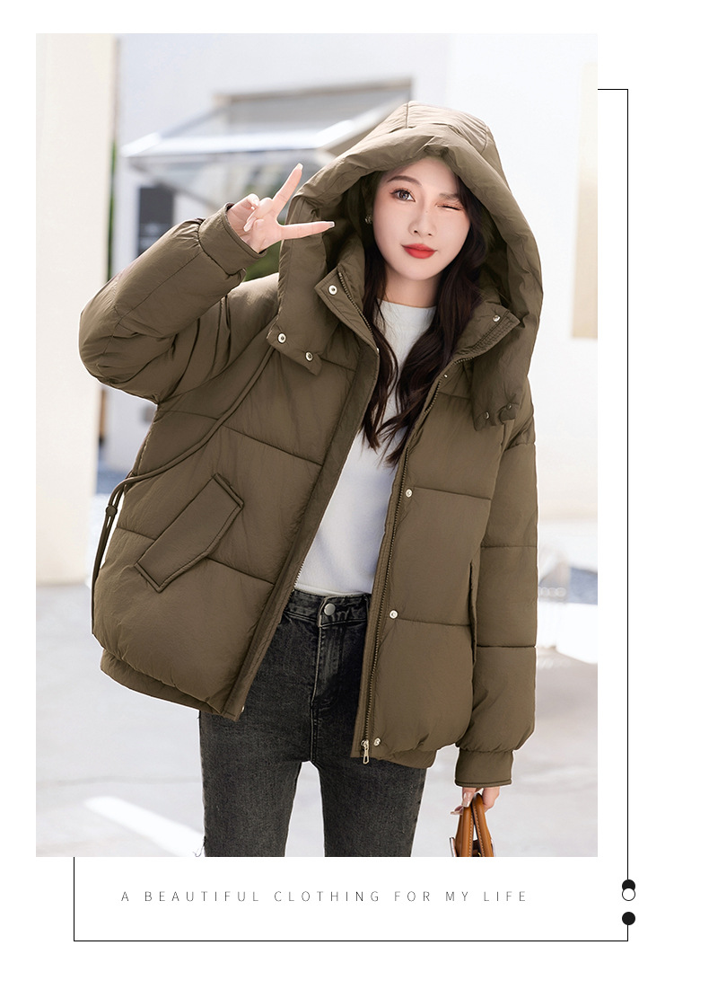 Dames donsjas modieus losvallend dik gewatteerd jasmodel_voghion.com