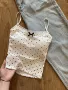 辣妹外穿打底无袖背心