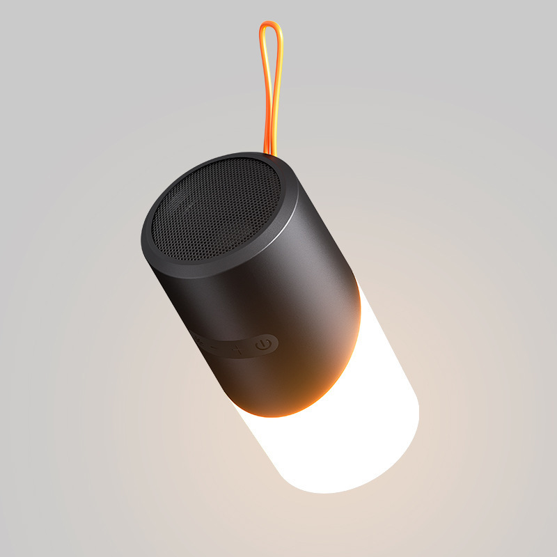 小さい音響の雰囲気の明かりの無線のbluetoothのスピーカーはRGBランプの屋外の携帯用防水の携帯用低音の小さい鋼砲を持ちます。|undefined