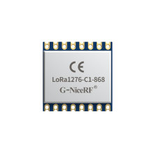 CE-RED认证 SX1276/1278芯片868MHz低功耗LoRa模块LoRa127X-C1