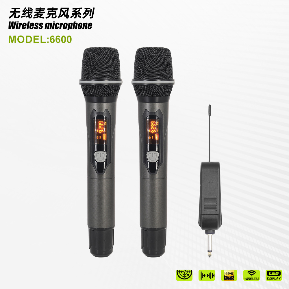 P12 Wireless Microphone Home Ktv Singing Live Broadcast Sound Card Computer Outdoor Performance Lever Audio Microphone Amplifier