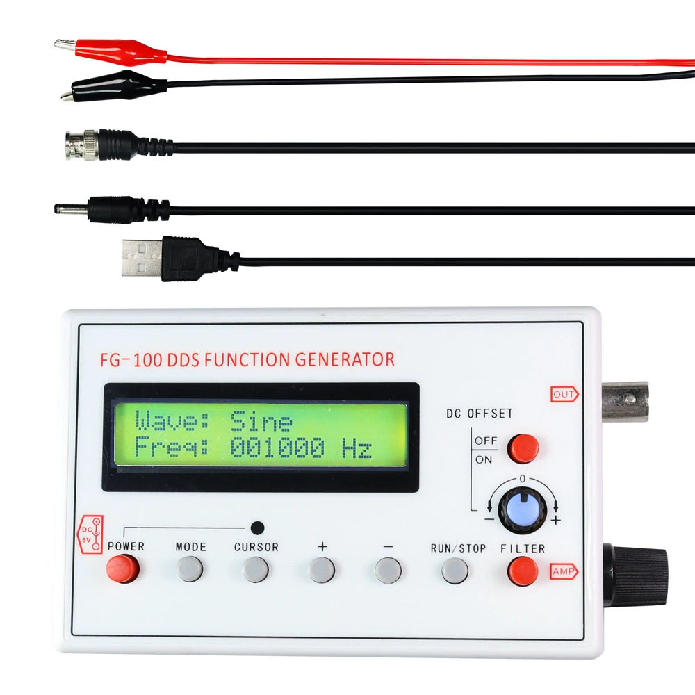 FG-100 1Hz-500KHz dds функция генератор сигналов Function Signal Generato