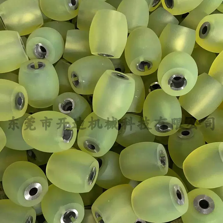削皮机胶轮 削皮机配件 胶蛋石 削皮机送料轮 内径精密不摆动