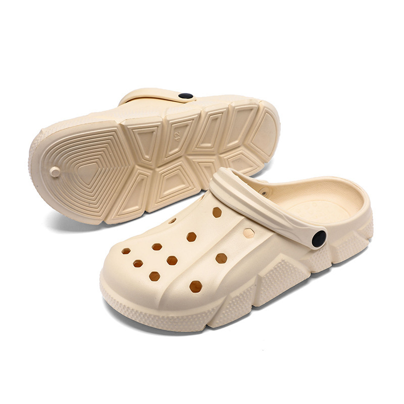 Zapatos para hombres de verano nueva pareja pisar mierda sensación zapatillas EVA para mujeres al aire libre ocio dos zapatos de playa