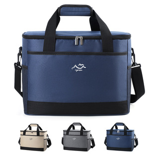 New Portable Large Capacity Casino Bag Square Outdoor Camping Bag Crossbody Lunch Box Insulation Bag Portable Ice Bag