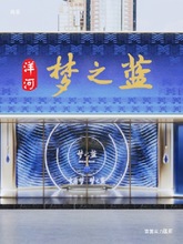 酒柜展示柜洋河梦之蓝体验馆不锈钢白酒展厅专卖店手工班酒柜