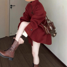 С�������L�tɫ�̿�ë������Ů2025�ﶬ���¿��nϵ���|���Ӻ����