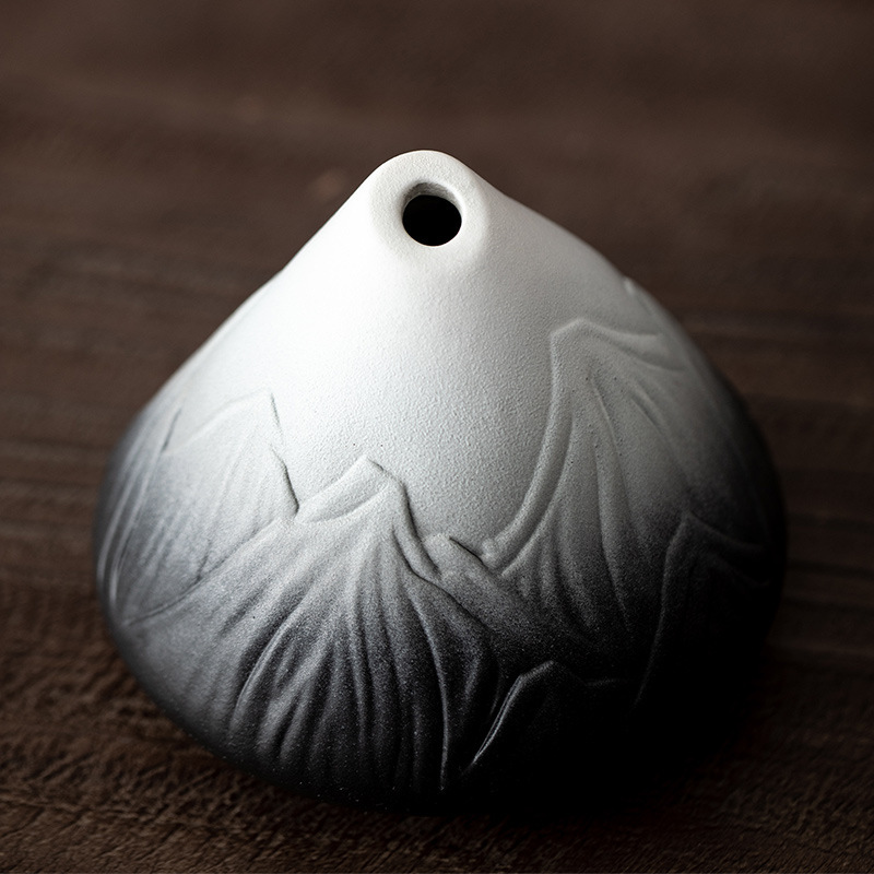 ♔ Far Mountain Aromatherapy Ceramic Incense Burner with Sage, Cedar, and Peruvian Sacred Wood Tray Stand for Burning and Creating Atmosphere