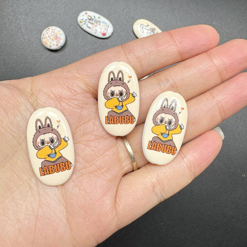 布kt猫かわいいアクリル通孔字ブランドdiyアクセサリーブレスレット携帯チェーン部品材料|undefined