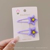 Fuchsia hairpins, hairgrip, accessory, cute bangs, 2 carat