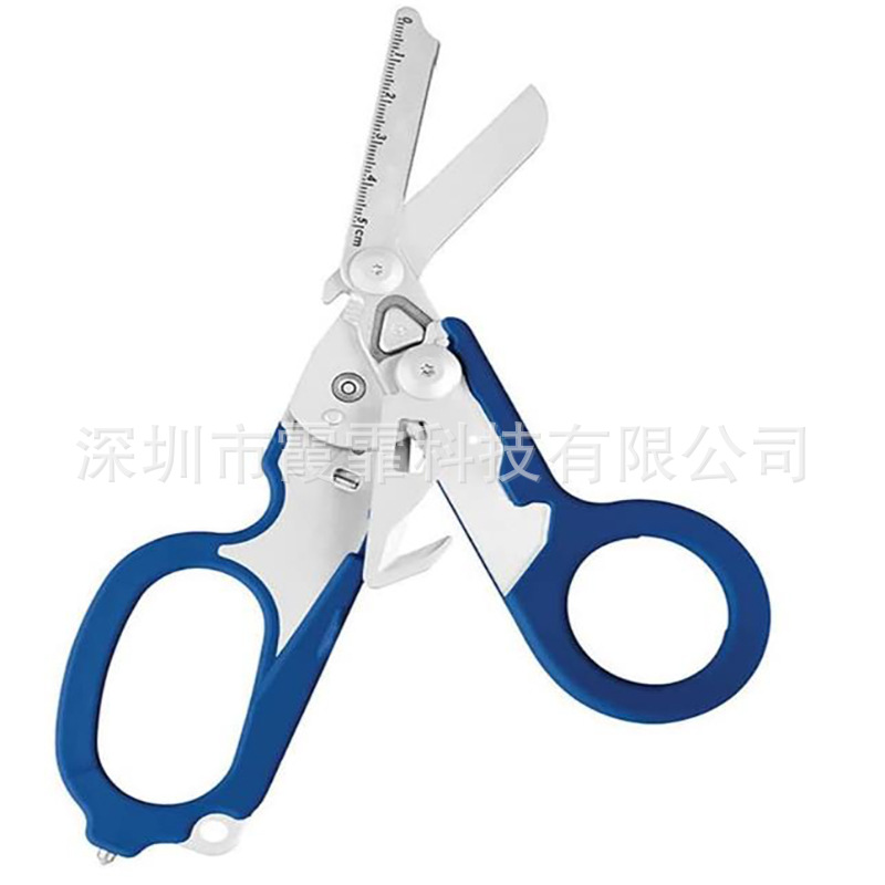 Herramienta al aire libre tijeras multifuncional plegable táctico alicates leatherman mismo Raptor herramienta de rescate