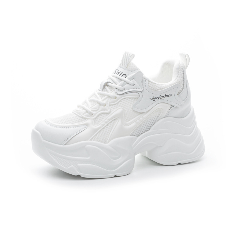 Damen Freizeitschuhe Weiß Mit Keilabsatz Und Warmfutter_voghion.com