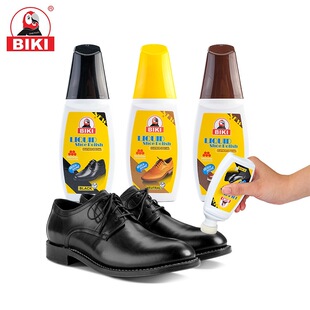 Bk8822 English Version 75ml Liquid Shoe Polish Leather Shoe Polish Black Neutral Colorless Universal Shoe Polish Leather Care