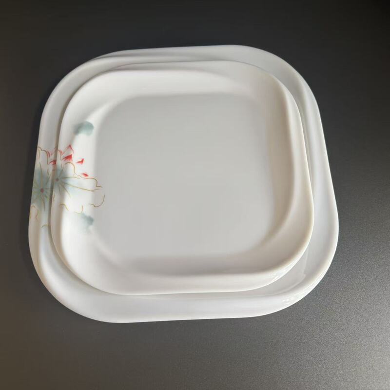 Melamine Plate Creative Lotus Restaurant Hotel Hot Dish Plate Hot Pot Tableware Plastic Side Dish Plate Imitation Porcelain Commercial Set Melamine Plate Creative Lotus Restaurant Hotel Hot Dish Plate Hot Pot Tableware Plastic Side Dish Plate Imitation Porcelain Commercial Set
