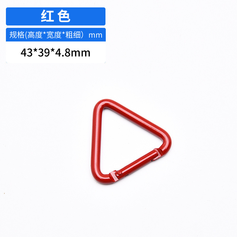 メーカー卸売り5号三角形登山ボタンカラーバックパックボタンdiy児童服装アウトドアアクセサリー部品|undefined