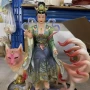 狐仙汉白玉神像