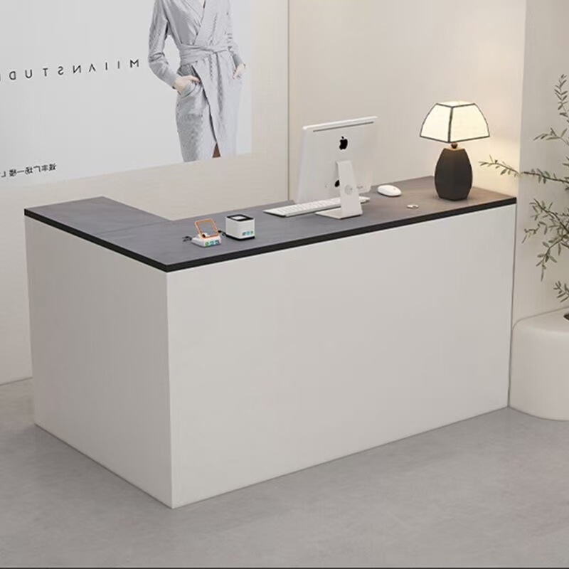 Cashier Counter Hotel Reception Desk Small Simple Modern Supermarket Bar Counter Clothing Store Shop Restaurant Front Desk