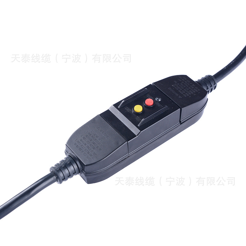 Supply of American Standard Three-Prong Surge Extension Cord with Gf18 Leakage Protector, Durable Surge Protection Power Cord