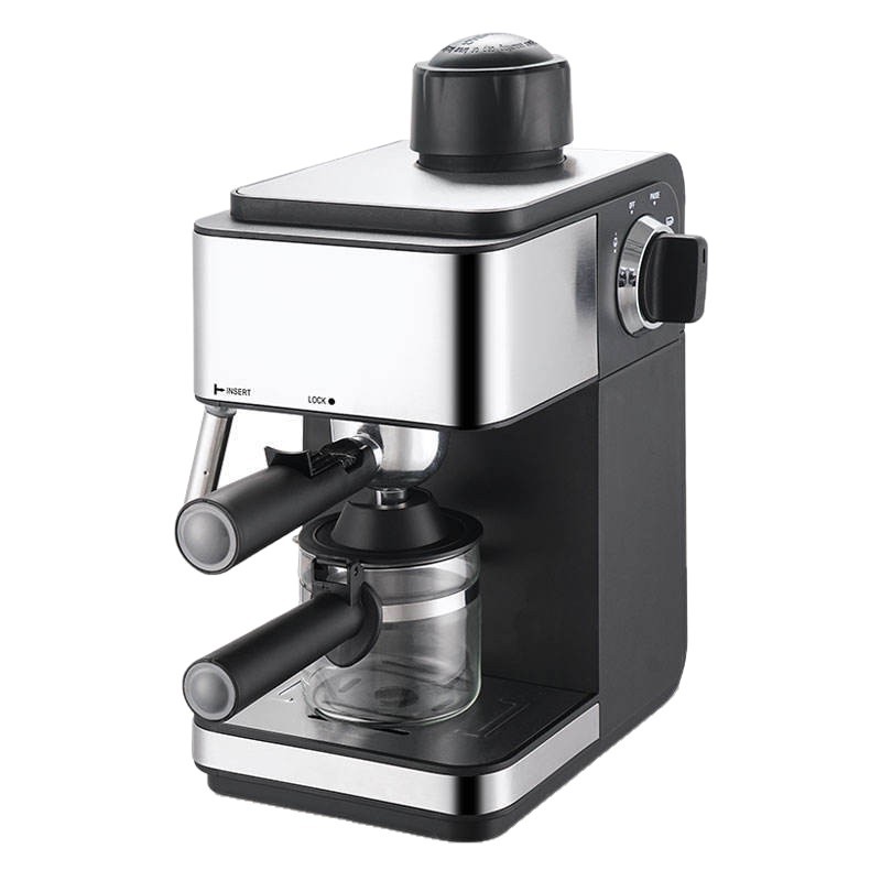 Máquina de café 3.5Bar doméstica espuma de leche transfronteriza pequeña cafetera italiana cafetera