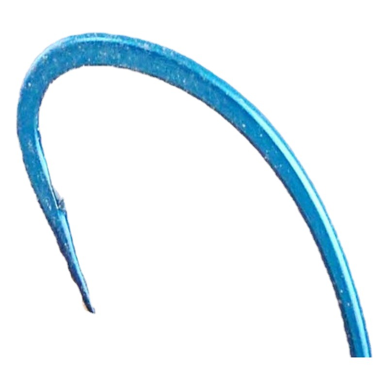 Boutique Akita Fox anzuelo al por mayor pequeño paquete 10 unids/bolsa boutique de acero alto carbono negro/blanco/oro