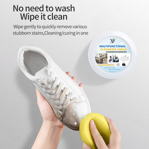 Multifunctional cleaning cream leather leather goods cleaner white shoe cleaning leather sofa bag decontamination maintenance whitening cream