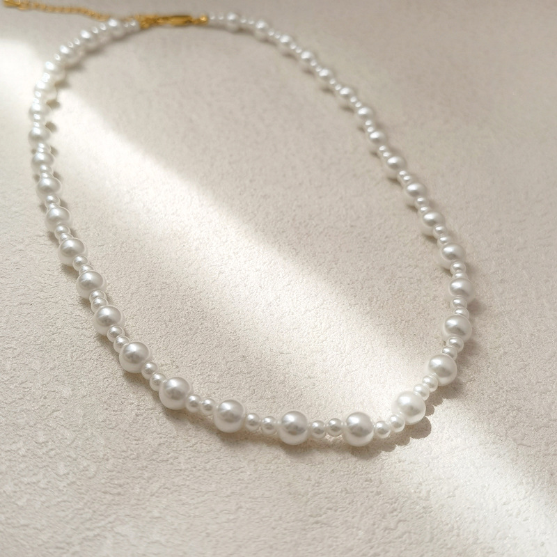 Brand retro elegant necklace from pearl