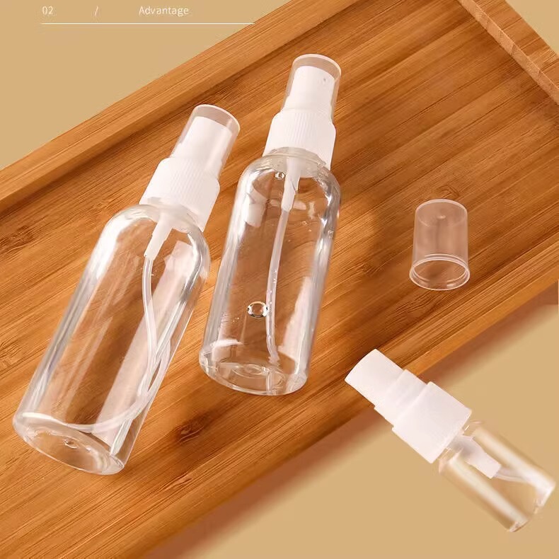 スプレーボトルプラスチック小型アルコールスプレー旅行携帯分注ボトル化粧補水スプレーボトル清潔押圧式|undefined