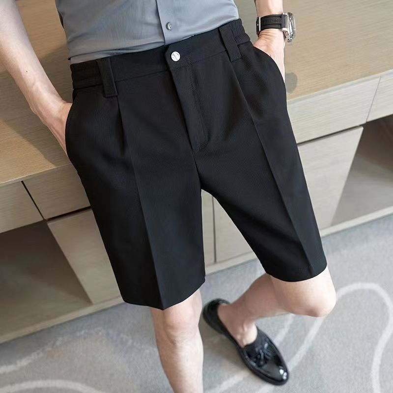 블랙 탄성 허리 탄성 허리 핫 세일