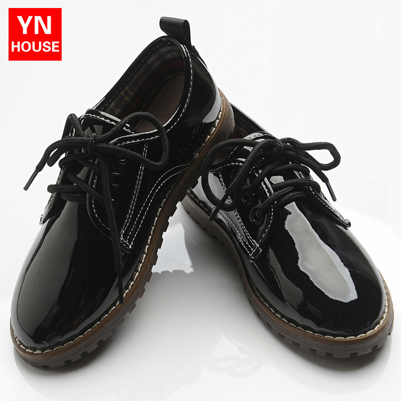 【清仓】衣诺坊黑色皮鞋花童单鞋百搭皮鞋学校表演男童演出鞋春秋