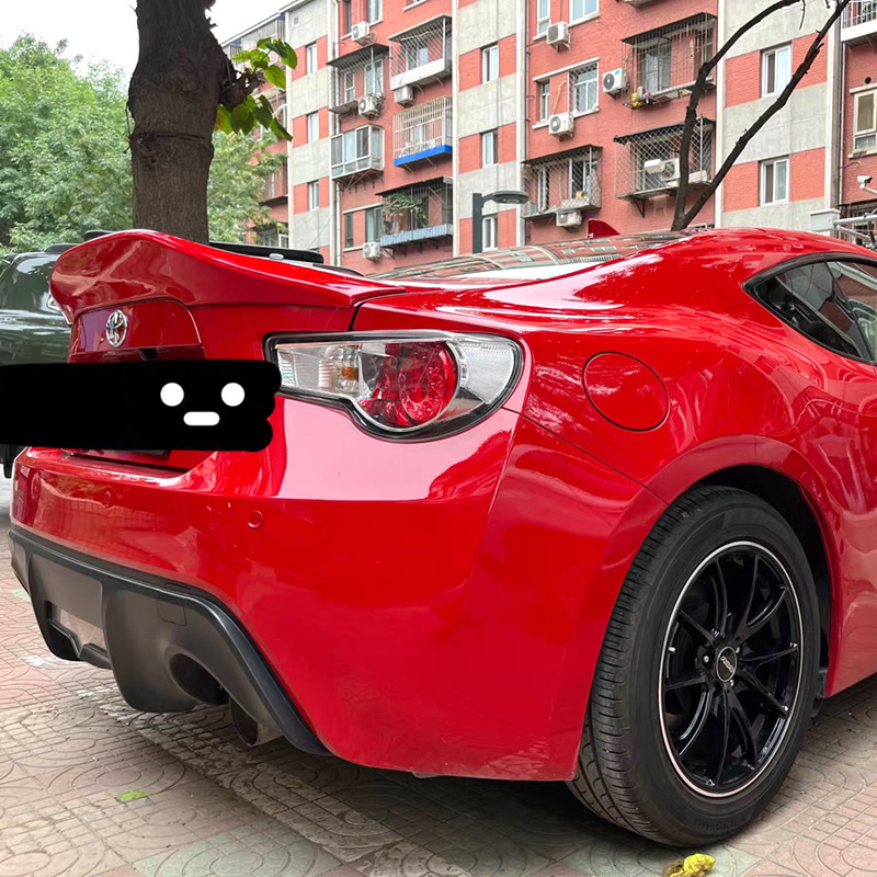 Suitable for Toyota Gt86 Subaru Brz Rear Wing Leg Style Punch-Free Mortor Sport Modification Parts