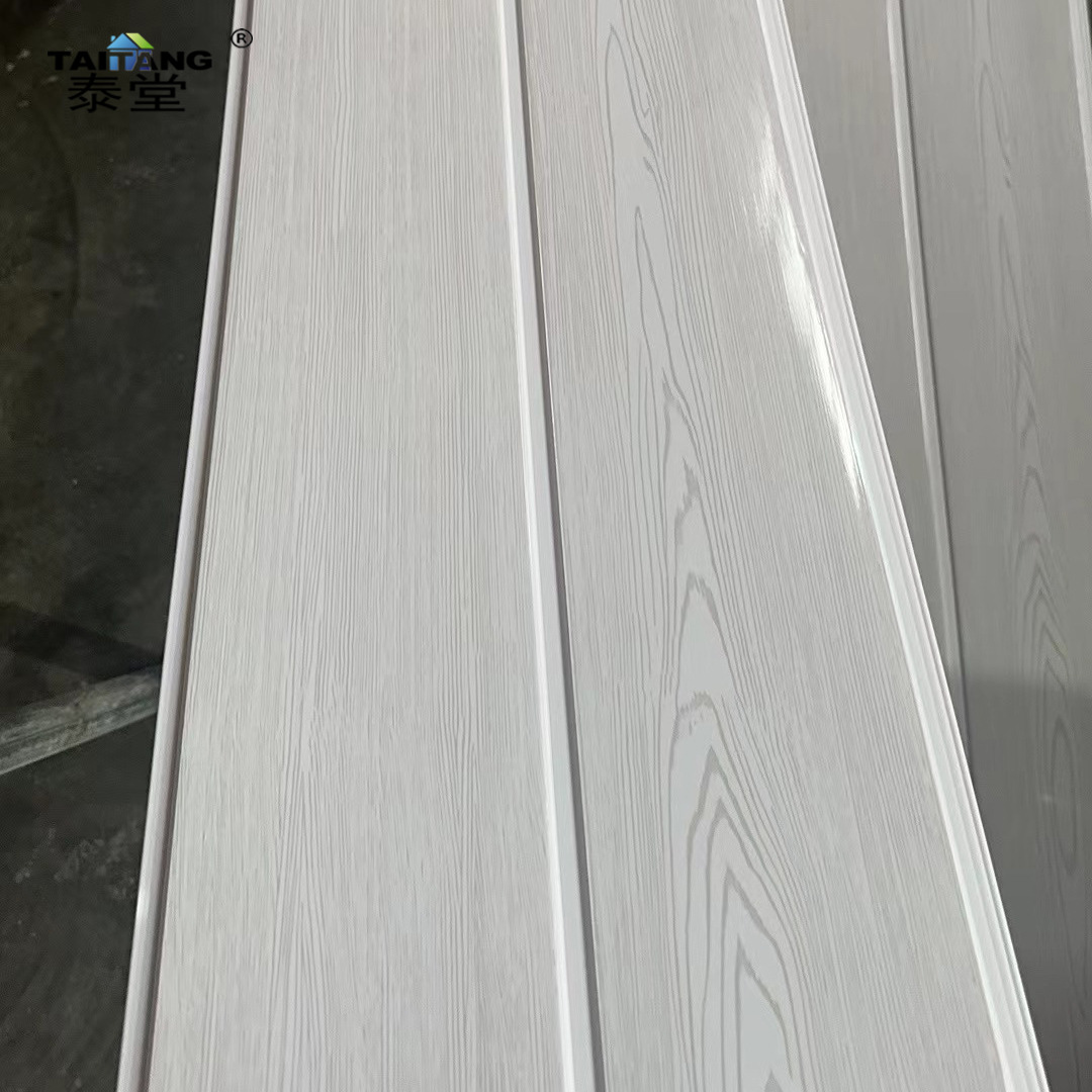 Pvc techo 200Mm8M Lambris Pvc Plafond panel de pared blanco
