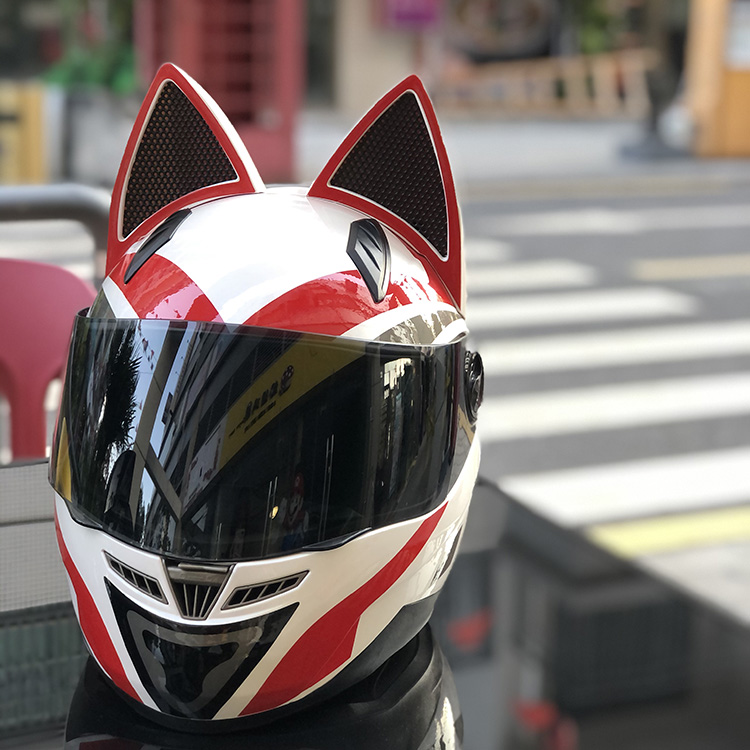 Motorcycle Full Face Helmet Men Women Full Covered Racing Helmet
