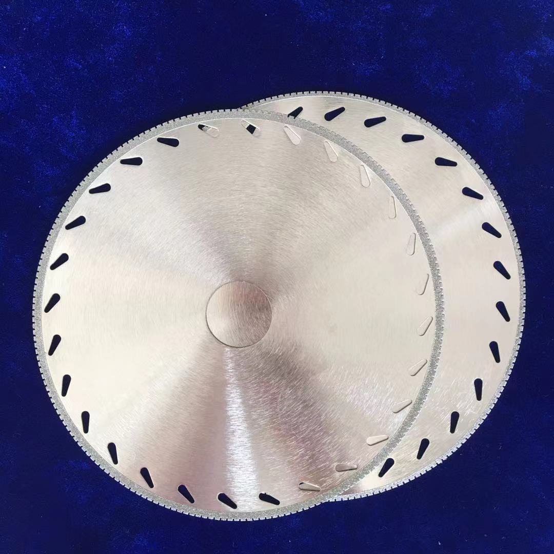 科美   切汽车密封条带铁丝用电镀金刚石切割片橡胶制品用锋利