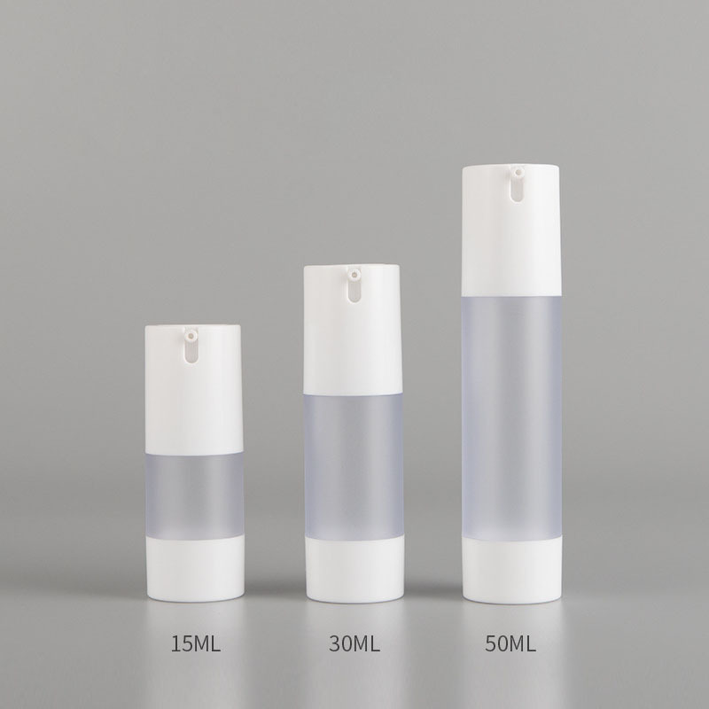 U字型真空ボトル アイソレーションクリームボトル 15ml 30ml 50ml 化粧品ローション分注ボトル 日焼け止めスキンケアボトル|undefined