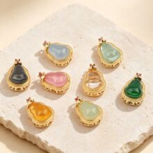 �߱�ɫ�~�18k��ɫ�Ƕ���J������ϰ��Sˮ���������diy�������l