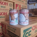 Тайский хаоко -красивый фруктовый кокосовый молоко 400 мл 巧 巧 банки могут быть консервированными десертными ингредиентами приправы карри.