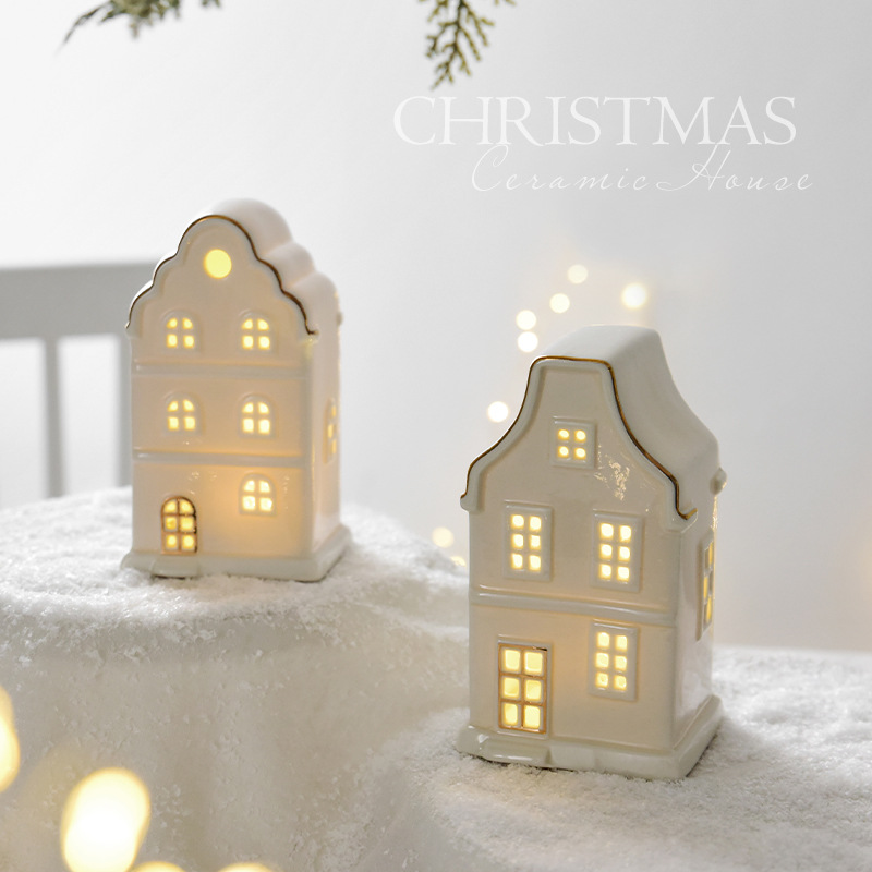 Christmas ceramic decorations