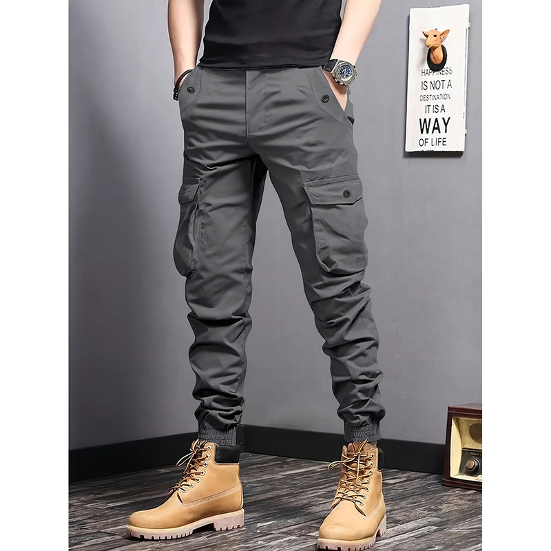 American-Style Trendy Functional Workwear Casual Pants for Men, 2026 Spring and Autumn New Model, Cross-Border Foreign Trade Outdoor Versatile Long Pants American-Style Trendy Functional Workwear Casual Pants for Men, 2026 Spring and Autumn New Model, Cross-Border Foreign Trade Outdoor Versatile Long Pants