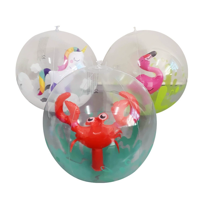 inflatable beach water interactive toy PVC, early education, flamingo